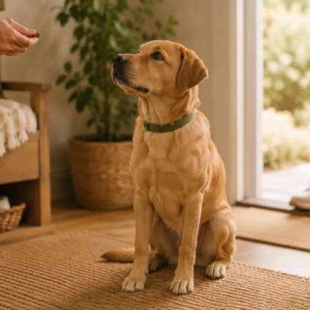 Dog Greeting Etiquette and Visitor Reaction Management