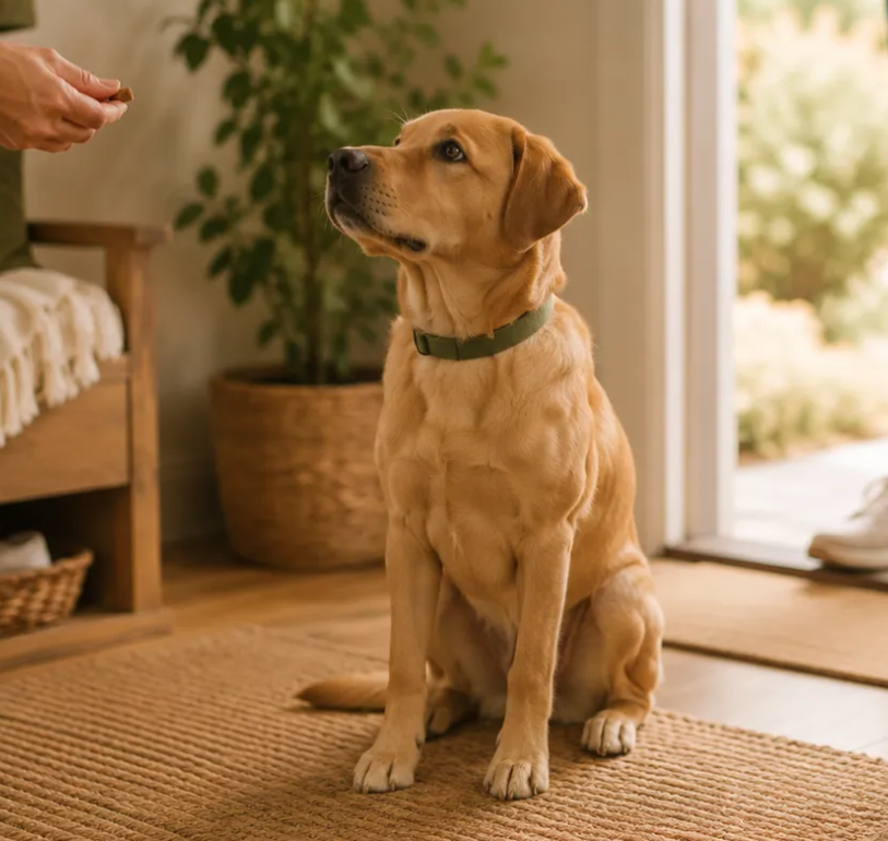 Dog Greeting Etiquette and Visitor Reaction Management